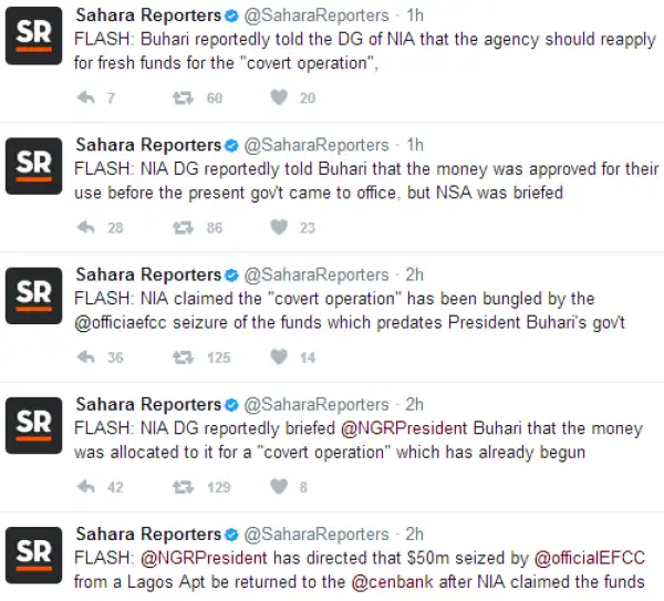 NIA Reportedly Claims Ownership Of The Over $50M Found In An Ikoyi Apartment